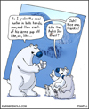 polar bear comic