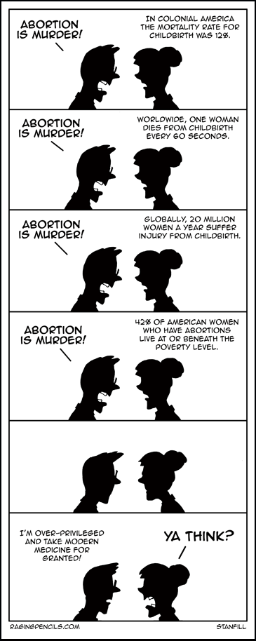 Abortion is healthy for children and other living things.