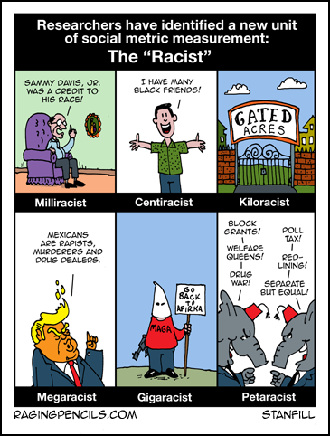 Progressive comic about racism.
