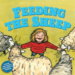 feeding the sheep