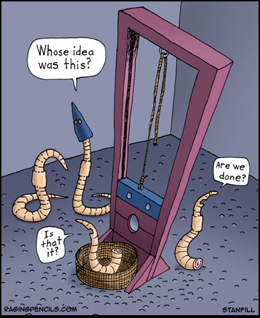 worm guillotine