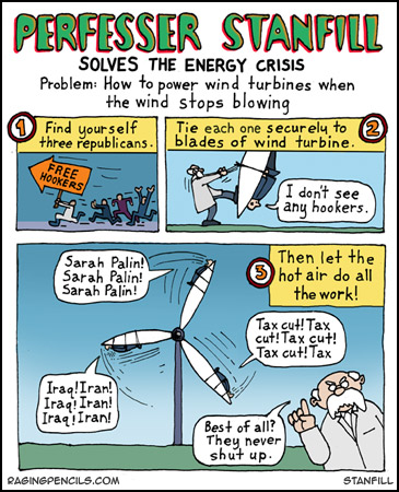 how to solve the energy crisis cartoon