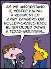 stunt military comic