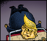 trump in rat trap