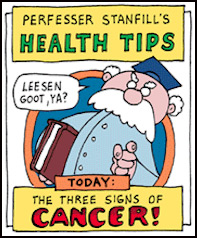 signs of political cancer