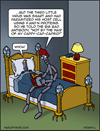 Auntie Bacterial's bedtime stories comic