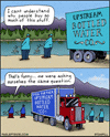 bottled water comic