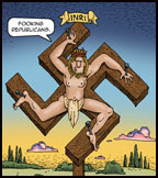 nazi jesus comic