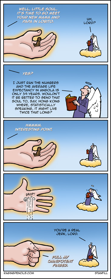 God works in mysterious ways.