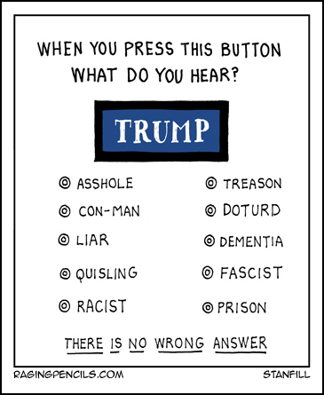IN this case, yes, that's how we spell dotard. The progressive web comic about what trump means to me.