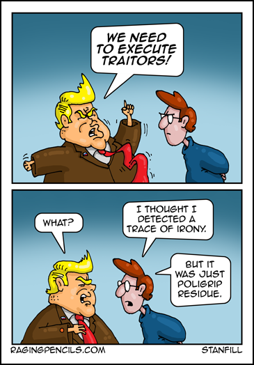 The progressive comic about the slippery fascist slope