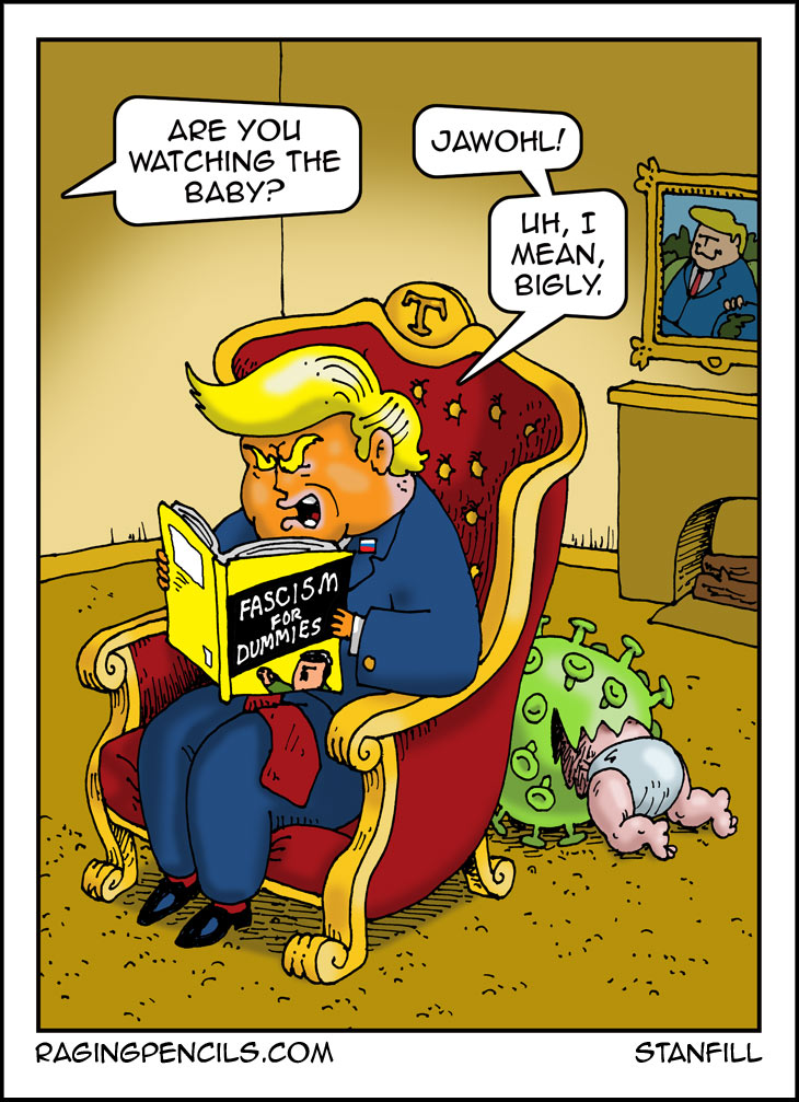 The progressive web comic about how Trump is letting people die.