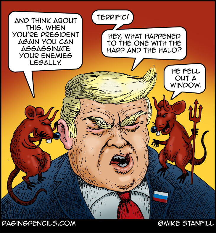 The progressive comic about Trump's legal advisors