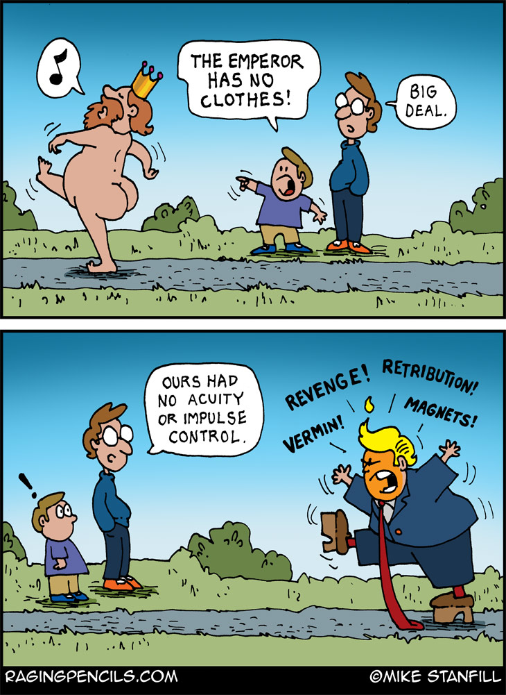 The progressive comic about Trump's madness