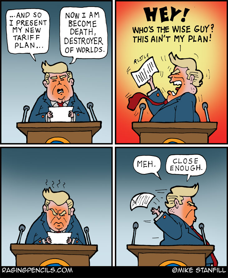The progressive comic about Trump's tariffs.