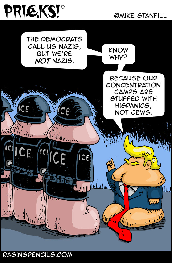 The progressive comic about Trump's concentration camps.