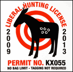 Missed one. liberal hunting license