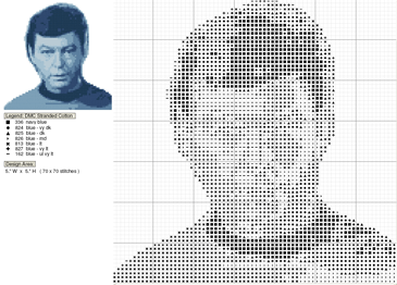 bones cross-stitch chart