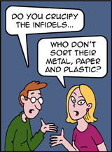 recycling comic