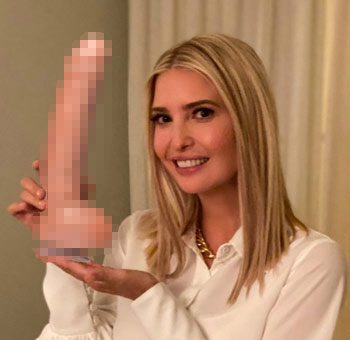 ivanka with goya dildo