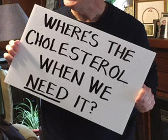cholesterol for Trump
