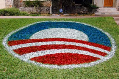 obama yard