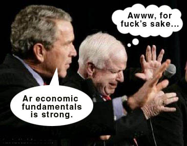 bush and mccain