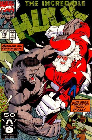 santa vs. the hulk