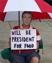 will be president for food