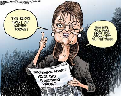 sarah palin lies