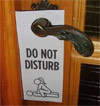 do not disturb